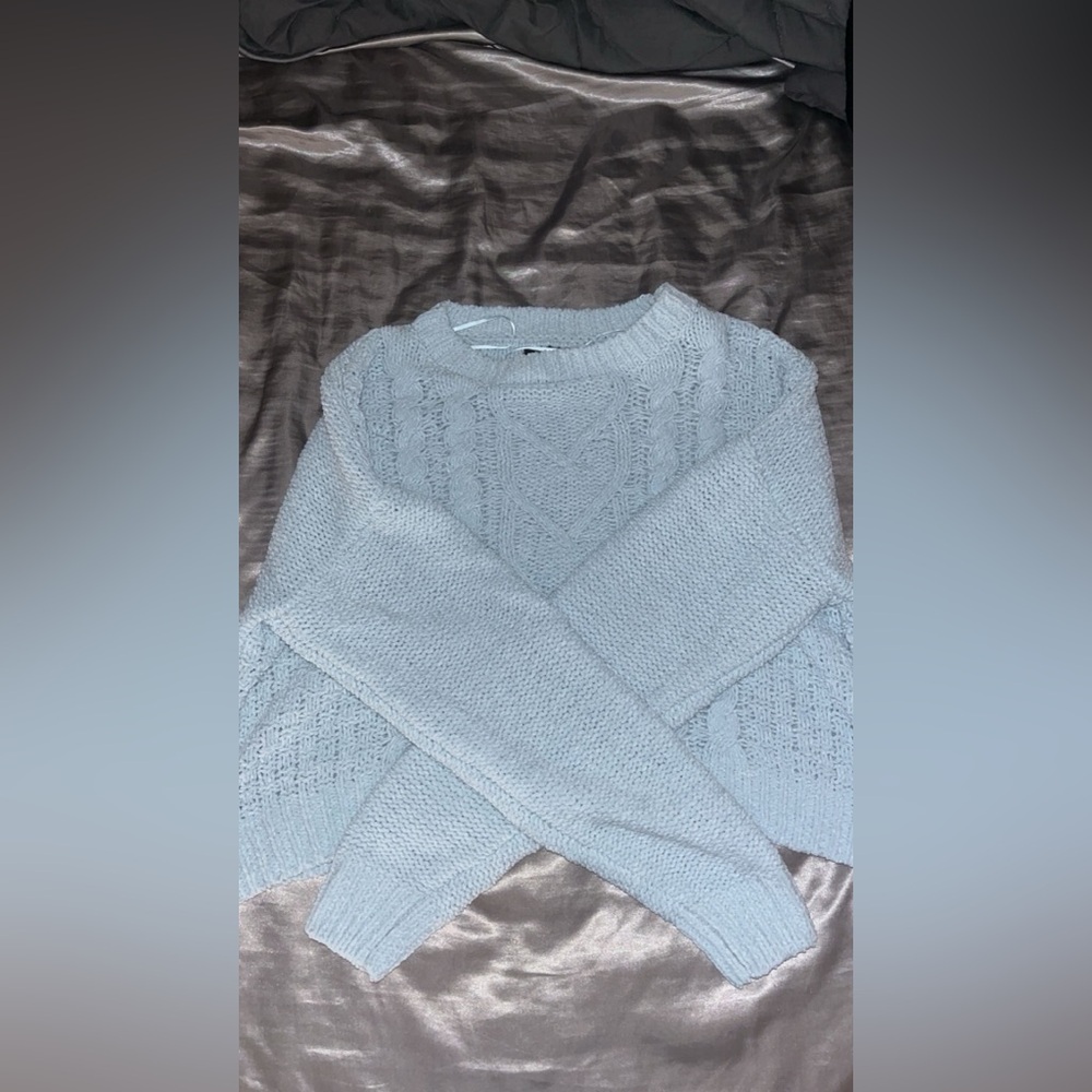 Women's Light Blue Sweater